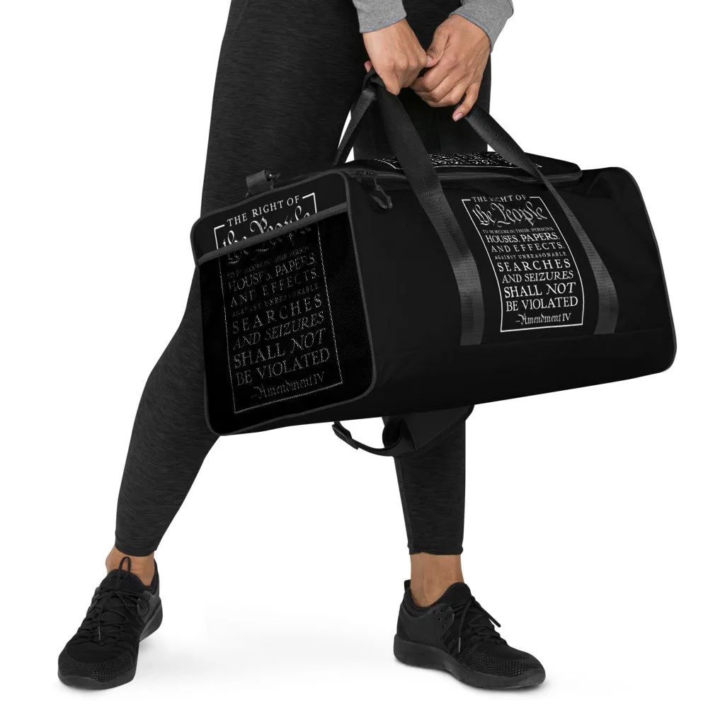 4th Amendment Freedom from Search and Duffle bag
