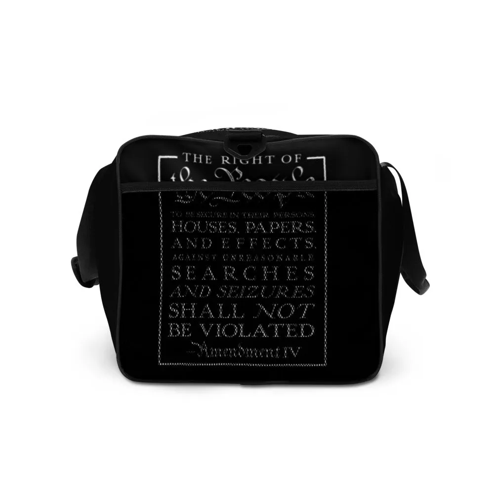 4th Amendment Freedom from Search and Duffle bag