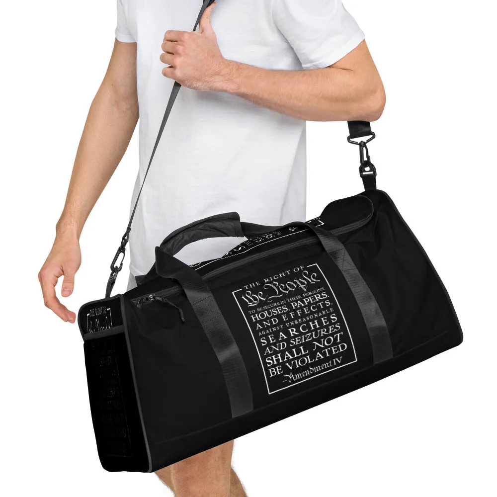 4th Amendment Freedom from Search and Duffle bag