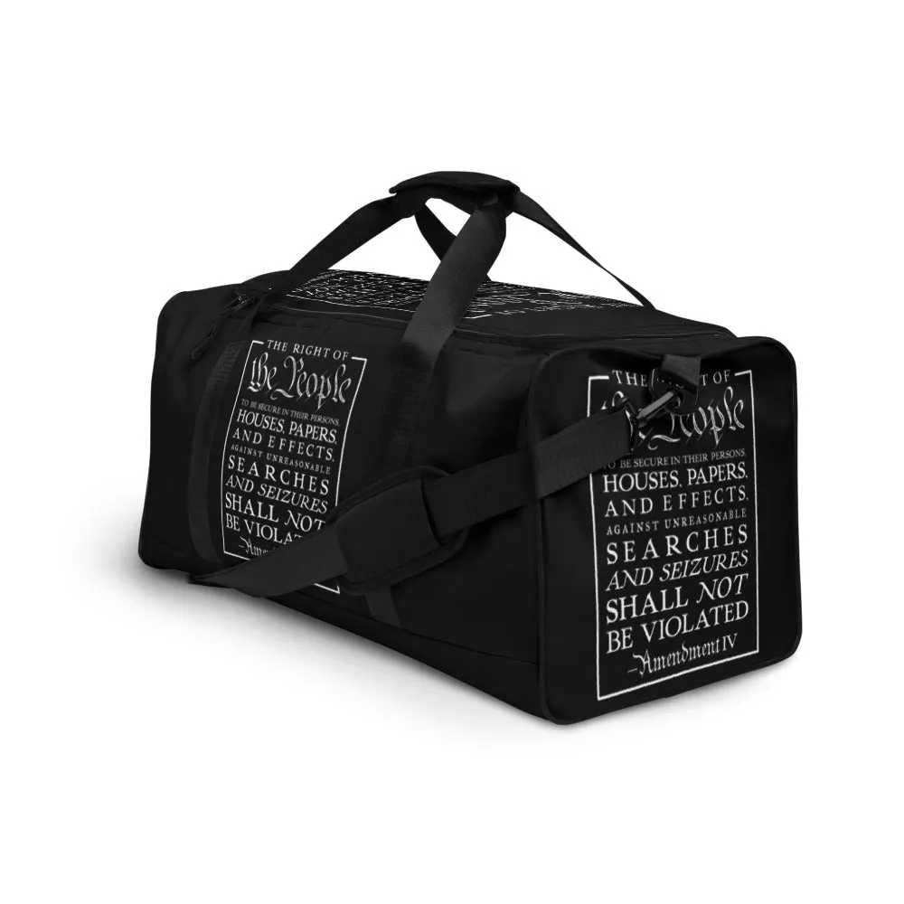 4th Amendment Freedom from Search and Duffle bag