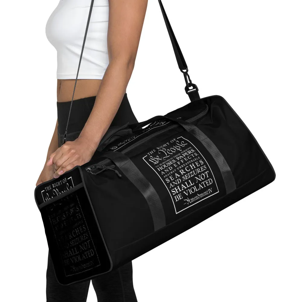 4th Amendment Freedom from Search and Duffle bag