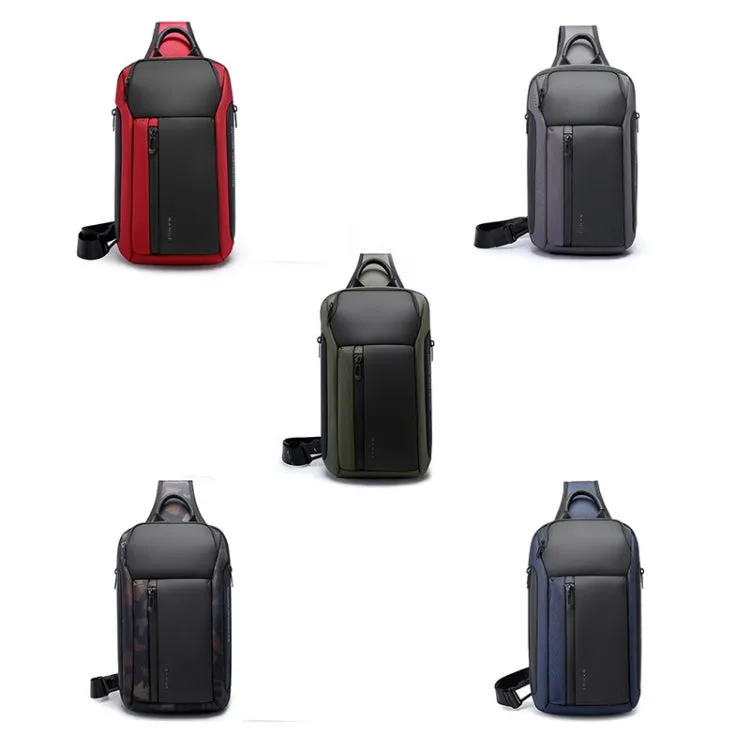 BANGE BG-7566 Oxford Fashion Waterproof Shoulder Chest Bag(Black)