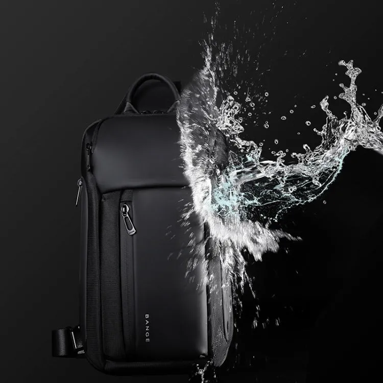 BANGE BG-7566 Oxford Fashion Waterproof Shoulder Chest Bag(Black)