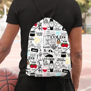 Coldplay Drawstring Bag