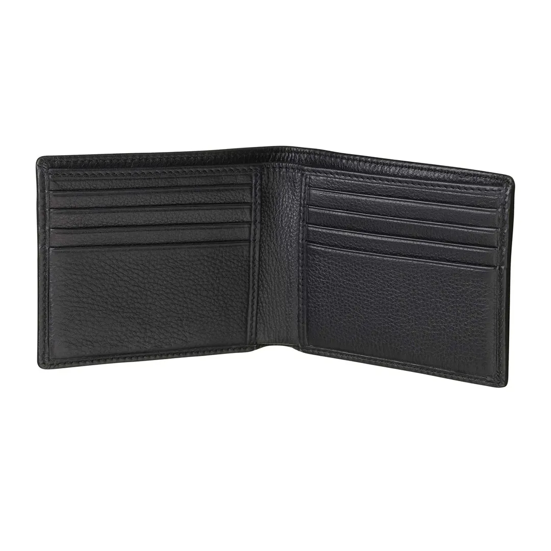 Dinero Card Wallet - Black/Navy by Pampeano