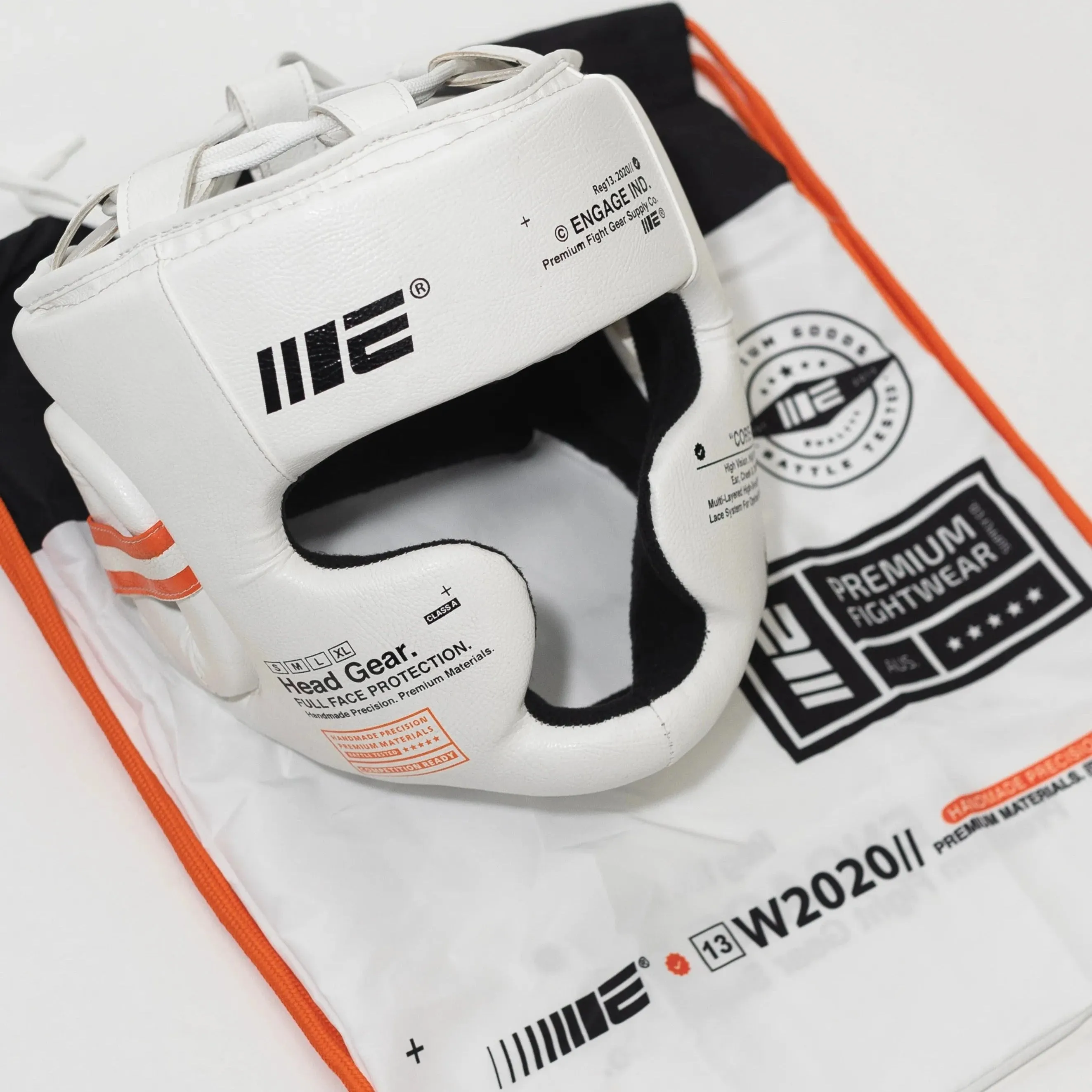 Engage W.I.P Series Head Protective Guard - White