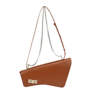 Fashion Irregular One-Shoulder Chain Bag