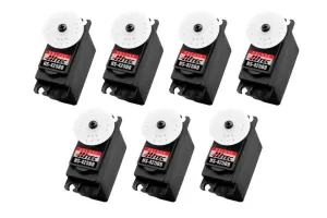 Hitec HS-425BB Deluxe Ball Bearing Plastic Gear Standard Servo Airplane Multi-Pack (7 Servos)