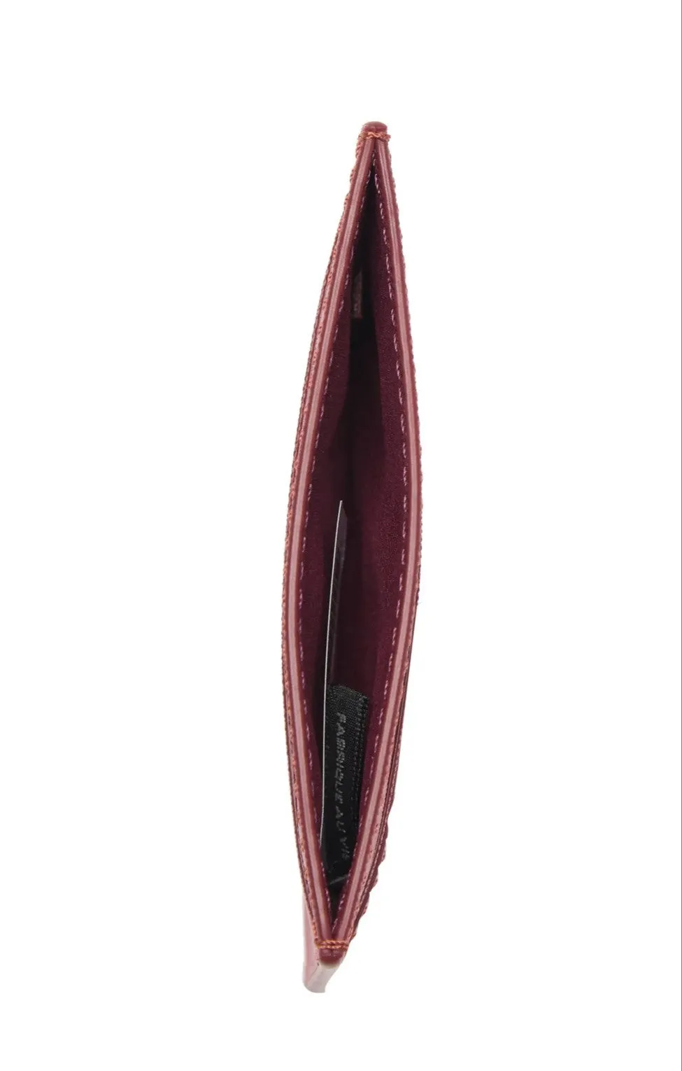 Marc Jacobs Saffiano Zip Card Case