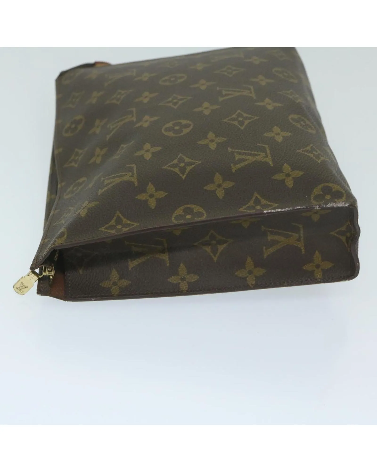 Monogram Canvas Pouch with Accessory - French Made