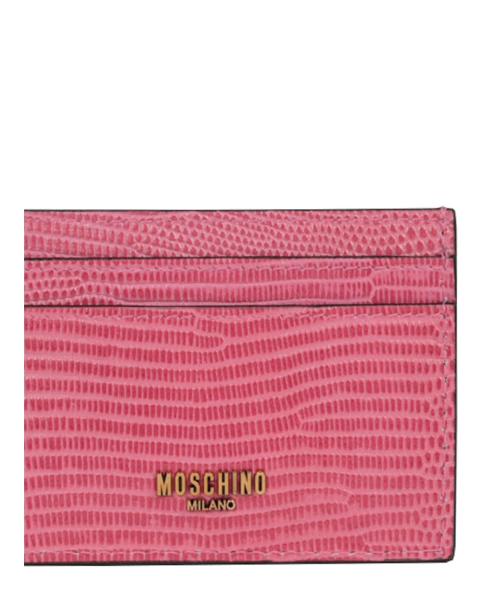 Moschino Moschino Leather Card Holder