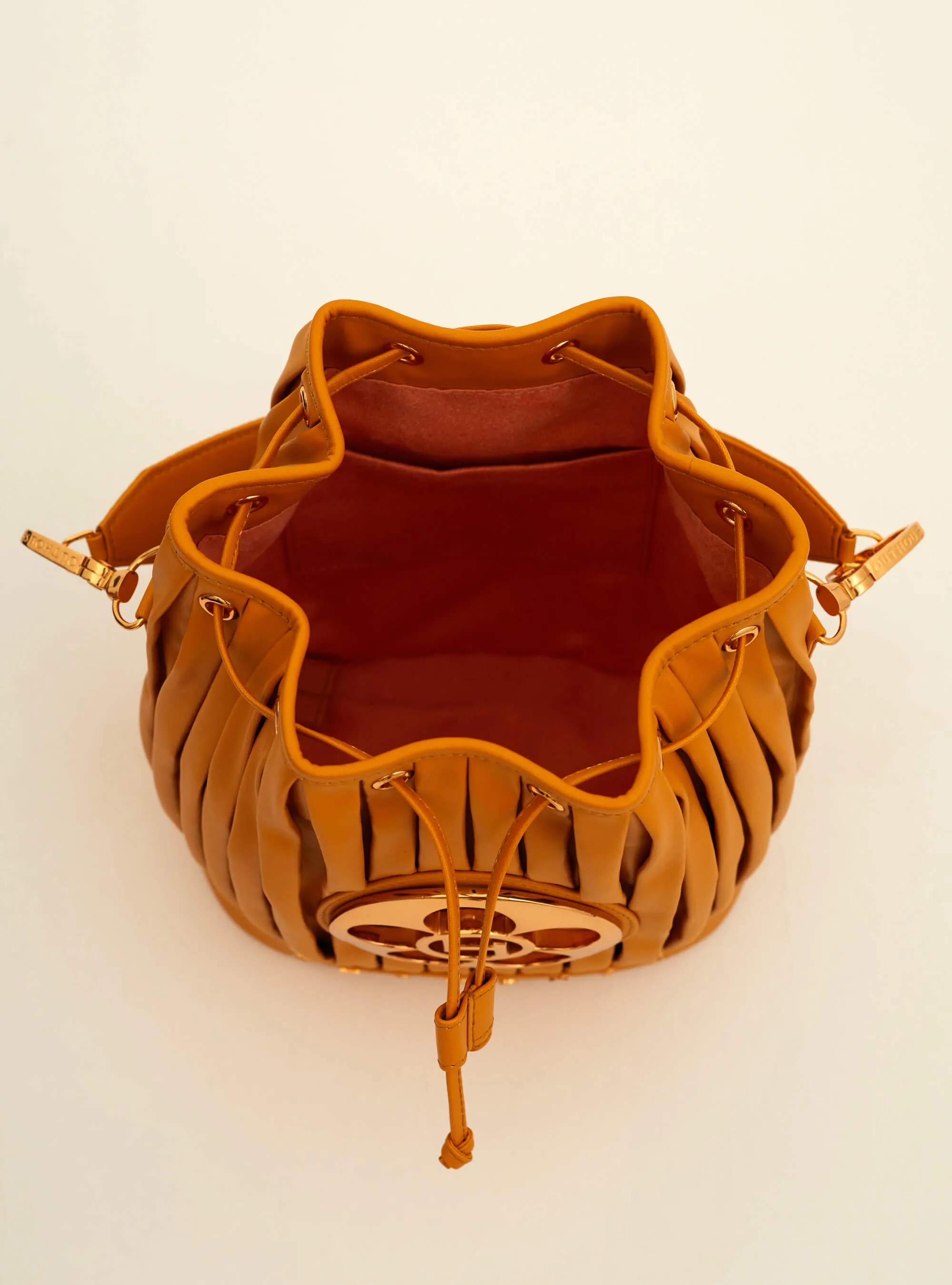 OH Poppi Bucket Bag in Auker Yellow