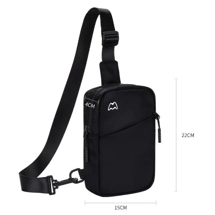 Outdoor Sports Chest Bag Lightweight Cell Phone Crossbody Packs(Pink)
