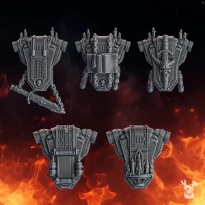 Pactum Aeternum Warden Backpacks Set x5