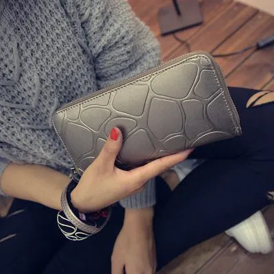Pu Lather Fashion Casual Female Wallet