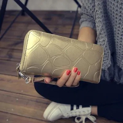 Pu Lather Fashion Casual Female Wallet