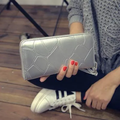 Pu Lather Fashion Casual Female Wallet