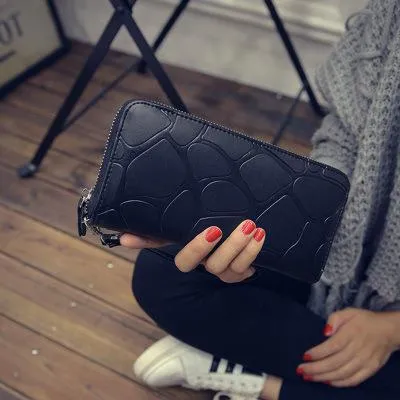 Pu Lather Fashion Casual Female Wallet