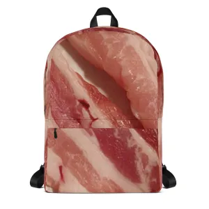 Raw Bacon All Over Print Backpack