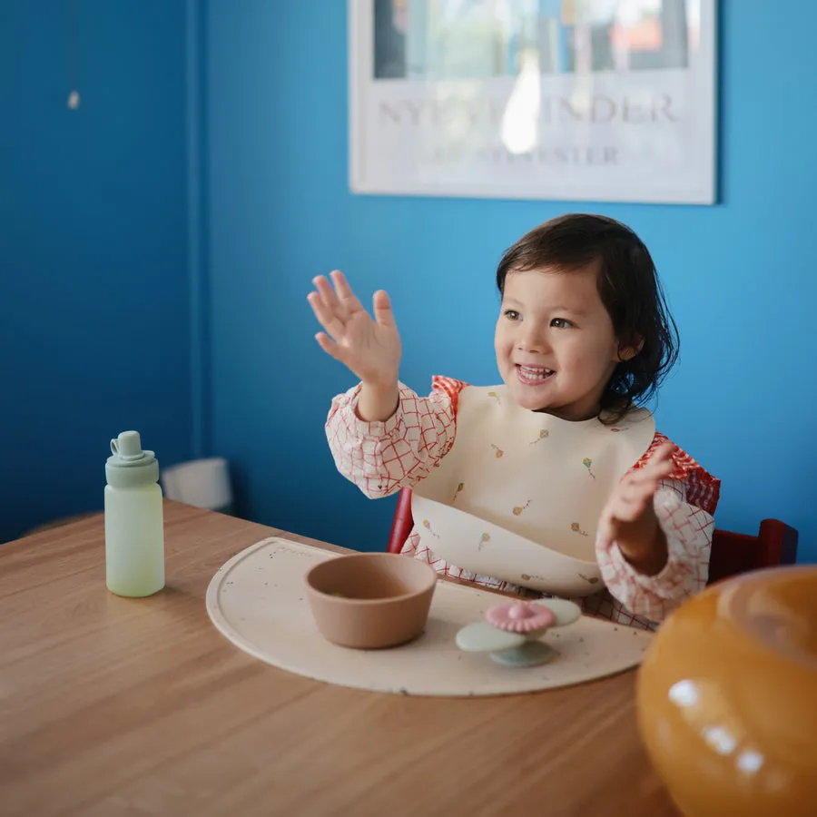 Silicone Baby Bib - Kites by Mushie & Co