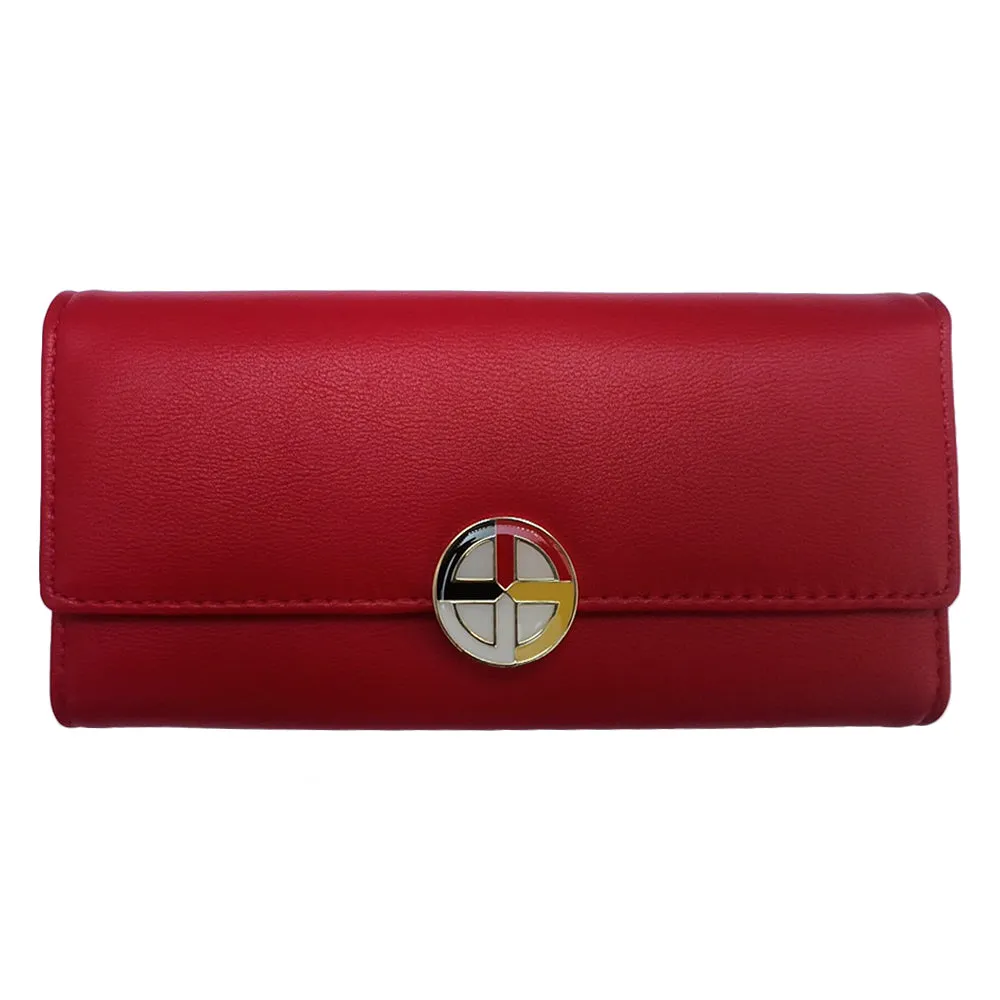 Snap Wallet w/ Medicine Wheel Button
