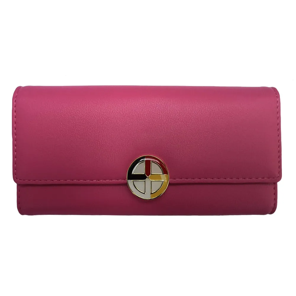 Snap Wallet w/ Medicine Wheel Button