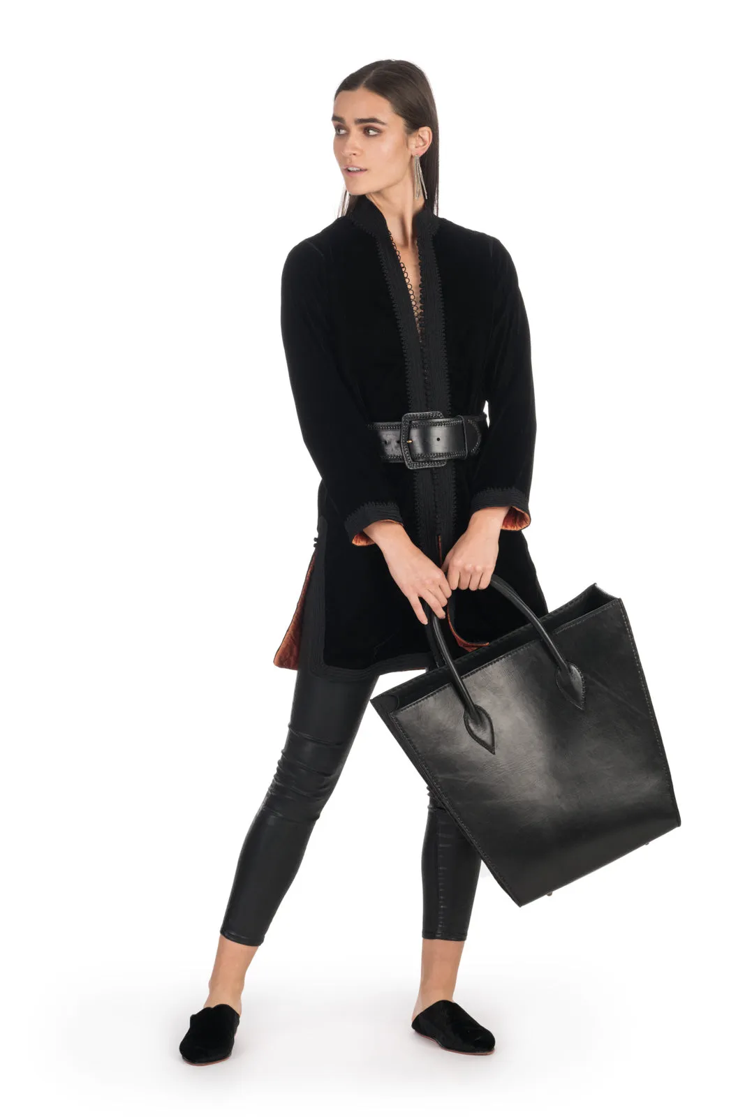Taupe Tote Bag