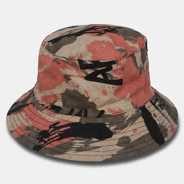 Unisex Bucket Hat Fishmen Outdoor Reversible Packable Cap