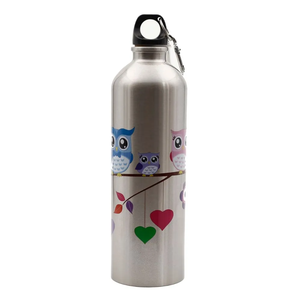 Youp Stainless Steel Silver Color Sports Series Kids Sipper Bottle Mighty - 750 Ml